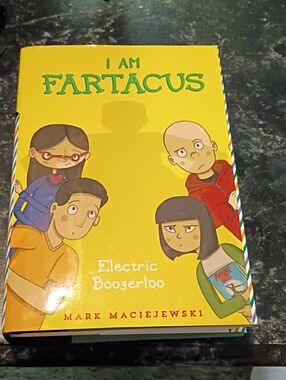 I Am Fartacus: Electric Boogerloo - Bright Yellow Hardcover